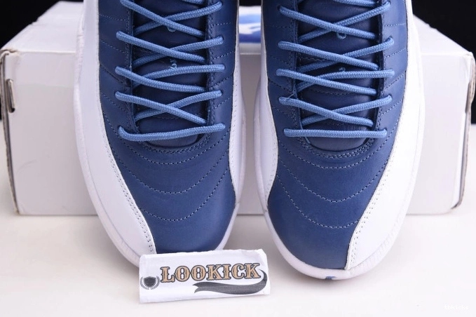 Cheap TBK Retro Stone Jordan 12 130690-404 Air Blue 0710
